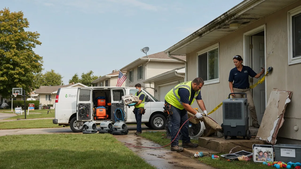 Water Damage Restoration in Bentleyville, PA near me
